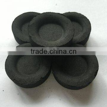 33mm Natural Bamboo Round Shisha Charcoal
