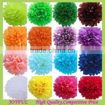 Hot Selling Wedding DecorationTissue Paper Pom Poms