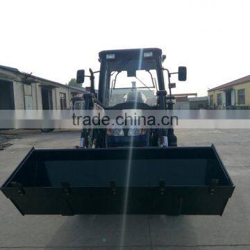 30-50hp 4wd Farm Tractor TZ04D Mini Front End Loader for Sale photo-3