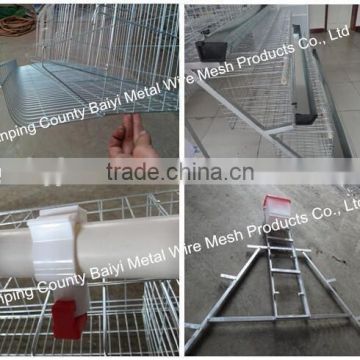 Ladder Type Egg Chicken Cages For Poultry Farm