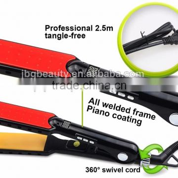 2016 hot selling rechargeable steampod flat iron steam styler beautiful star hair straightener