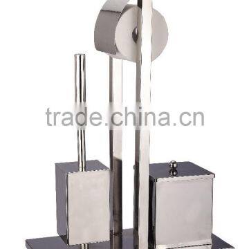 High quality stainless steel toilet brush and paper holder for multiple combination