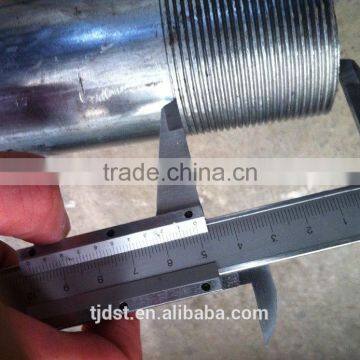 ERW Steel Pipe /BSP/NPT Threaded Steel Pipe With Good Quality Made in China photo-4