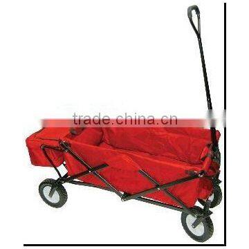 FOLDING WAGON WITH COOLER