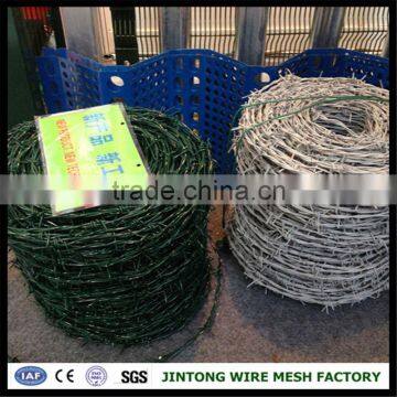 galvanized steel barbed wire fence spools