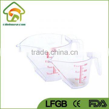 300ML 500ML Plastic Transparent Measuring Cup photo-1