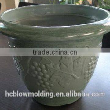 Customize Plastic Flower Pot Various Size Flowerpot Garden Pots Plante HDPE,Artificial Metal photo-3