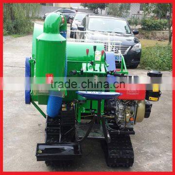 4LZ-0.8 Mini Crawler Rice & Wheat Combine Harvester photo-5