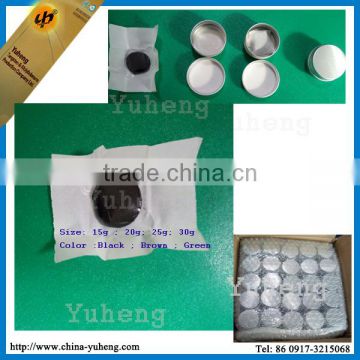 Brown / Black / Green color tungsten putty for weight balance,