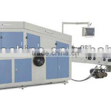 Automatic PLC Control Rolling Block Bottom Paper Bag Making Machine