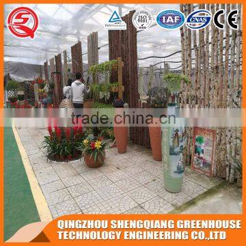 2017 8mm Glass Greenhouse With High Quality Steel Frame for Sale photo-2