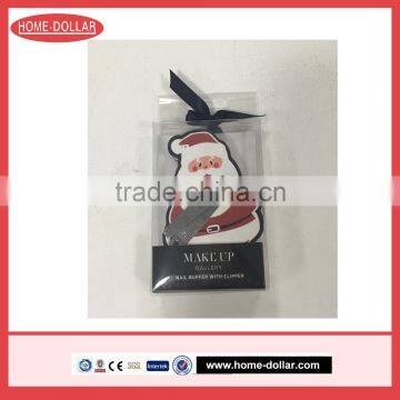 2017 hot sale nail buffer with clipper
