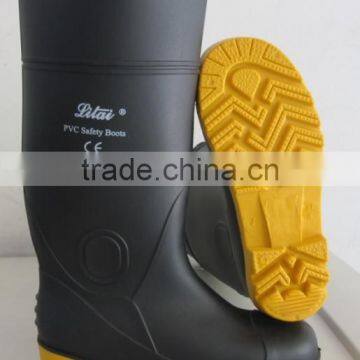 100% PVC Anti-slip Rain Boot/Industrial Work Safety Boot/CE EN ISO 20345 S5 PVC Safety Boots photo-3