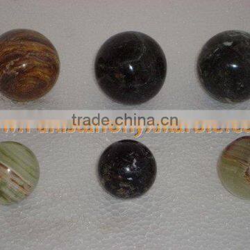 DECORATIVE SPHERES BALLS MARBLE HANDICRAFTS photo-6