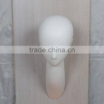 White Wall Mounted Female Head Deal for Hats, Scarves and Sunglasses for Home or Retail Store photo-4