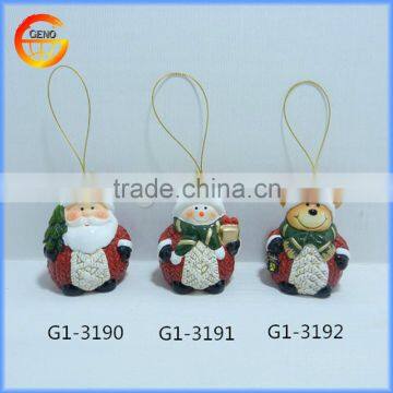 Latest Christmas ornaments ceramic reindeer for sale