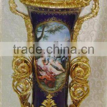 Fair Lady With Colorful Flower Decorated Vase, Creative Designed Flower Holder photo-3