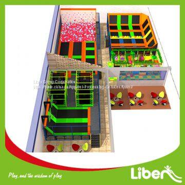 Commercial Indoor Trampoline Park Equipment Cost photo-2