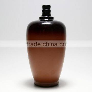 China style shape spraying spirit glass bottle