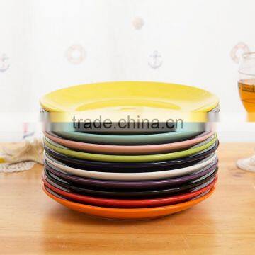 With Sgs Certification Colored Ceramic Plate photo-2