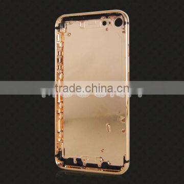 Rose Gold Plated Mirror Back Cover, 24k Gold Plated Pink Housing for IPhone 7 photo-2