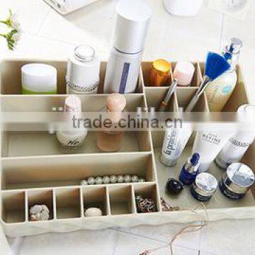 Wholesale Stock Small Order Desktop 15 Lattices Cosmetic Plastic Storage Box photo-5