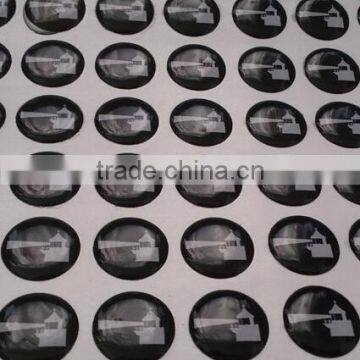 Factory Design Clear Epoxy Resin Sticker/custom Epoxy Sticker/ Custom Dome Sticker