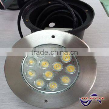 Super quality DC12V / 24V 12W 3000k led underground light