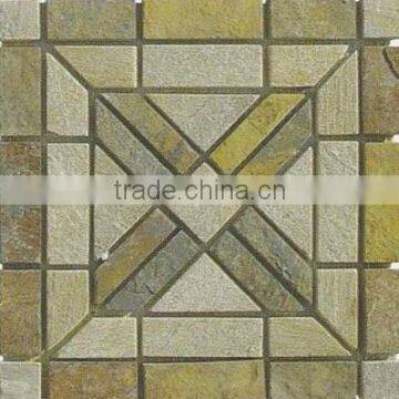 Yellow Mosaic Wall Tile For Bathroom/Flooring/Wall etc & Mosaic Tiles On Sale With Low Price