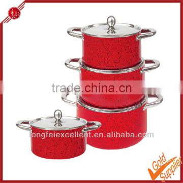 China new product 4pcs aluminum cookware sets italy cookware