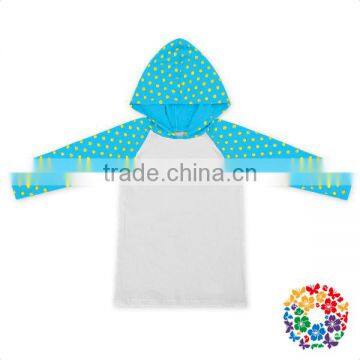 Leopard Printing Raglan Shirts And Hoodies Raglan Shirts Wholesale Hoodies Kids Cotton Sweatshirt photo-3