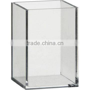 Clear acrylic pencil holder cup