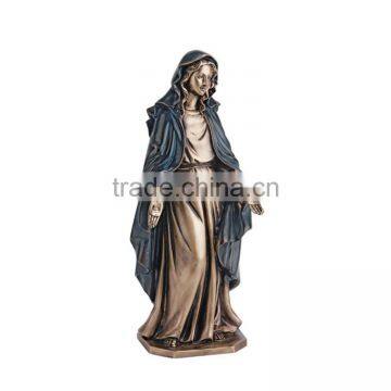 2015 New Design Garden Decor Bronze Statue of Virgin Mary photo-2