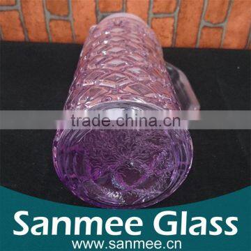 Colored Glass Bottle With Handle Glass Water And Juice Bottle photo-3