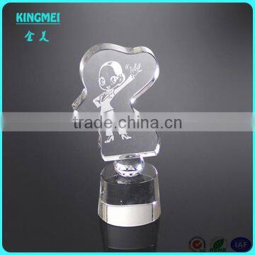 New Design Wholesale Clear Crystal Trophy, Crystal Glass Gift Glass Trophy Blanks photo-2