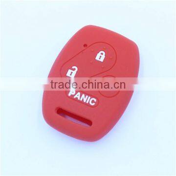 Fob 4 Buttons Silicone Car Key Shells for Honda Remote Keys With Panic Buttons photo-3