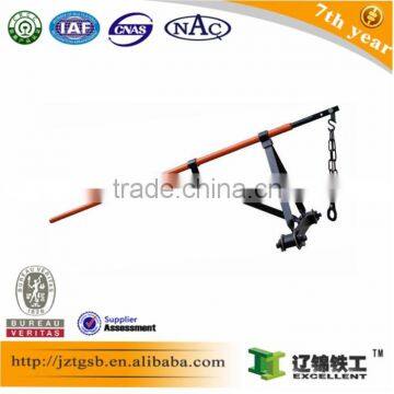 TIEGONG simple operation DC Crane Rail Car