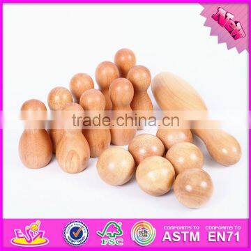 2017 Top fashion outdoor garden bowling wooden skittles game W01A181