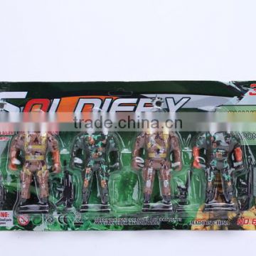 promotional funny ABS quality soldier military toys with EN71