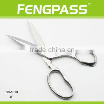 S8-1018 20.3cm 2Cr13 Stainless Steel Blade With Zinc Alloy Handle Tailoring Scissors photo-2