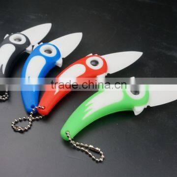 71001 Bird Folding Mini Ceramic Knife Kitchen Tool Vegetable Fruit Knives photo-5