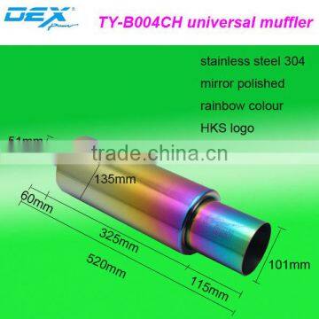 Auto Racing Modiffied Performance Stainless Universal Muffler photo-2