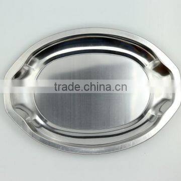 Custom Made Deep Stainless Steel Dinner Plate & Dishes With Thick Wall photo-3