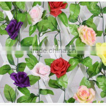 Artificial Rose Flower Garland for Wedding Dectoration NKG175 photo-5