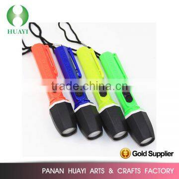 High Quality Fashion Design Colorful Plastic LED Flashlights photo-2