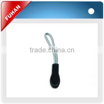 Fashion PU Injection zipper puller design