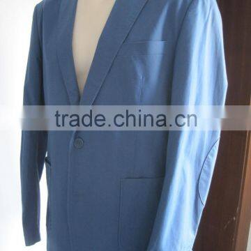 2016 High Quality Italian Style Direct Manufacturer Oem Service Casual Slim Fit Velvet Blazers for Men photo-2