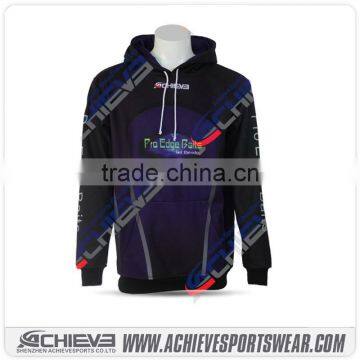 sublimation Custom Hoodies new style mens fleece hoody