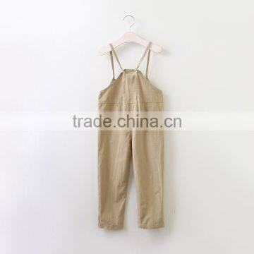 2017 Wholesale Hot New Products Girls Wearing Overalls With Frilly Ruffles Infront photo-4