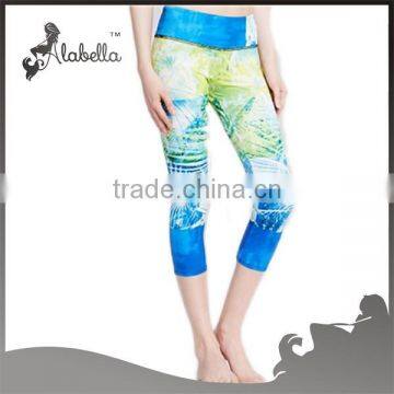 Custom Sublimation Printing workout apparel Sexy printed leggings For Women